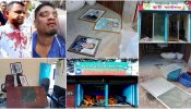 সিদ্ধিরগঞ্জে তাঁতী লীগের অফিসে মতি বাহিনীর  তান্ডব  বঙ্গবন্ধু ও প্রধানমন্ত্রীর ছবি ভাংচুর, আহত ৩