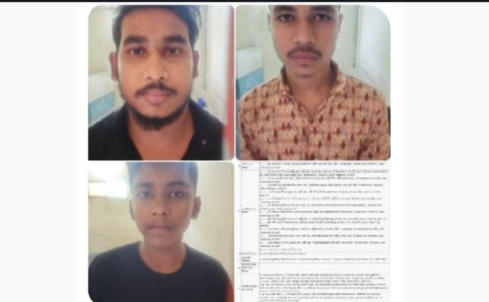 সোনারগাঁয়ে বরিশাইল্লা শান্ত বাহিনী ডিবির জালে আটক