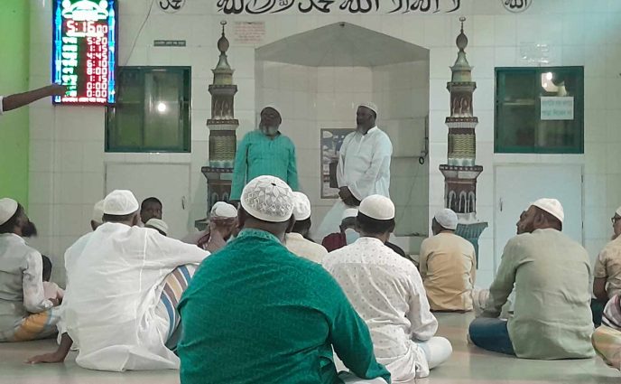 সিদ্ধিরগঞ্জে মিজমিজি পূর্বপাড়া আল মদিনা জামে মসজিদ কমিটি  উদ্যোগে মাদক বিরোধী আলোচনা সভা