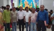 নারায়ণগঞ্জ রামকৃষ্ণ মিশনে প্রতিমা পরিদর্শনে জাতীয় সাংবাদিক সংস্থার মহাসচিব দিপু