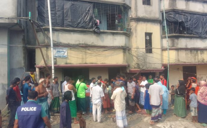 রূপগঞ্জে গ্যাস লাইন বিস্ফোরণ,   একই পরিবারের দগ্ধ ৫