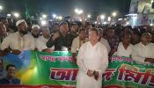 সোনারগাঁ উপজেলার আ`লীগের আনন্দ মিছিল 