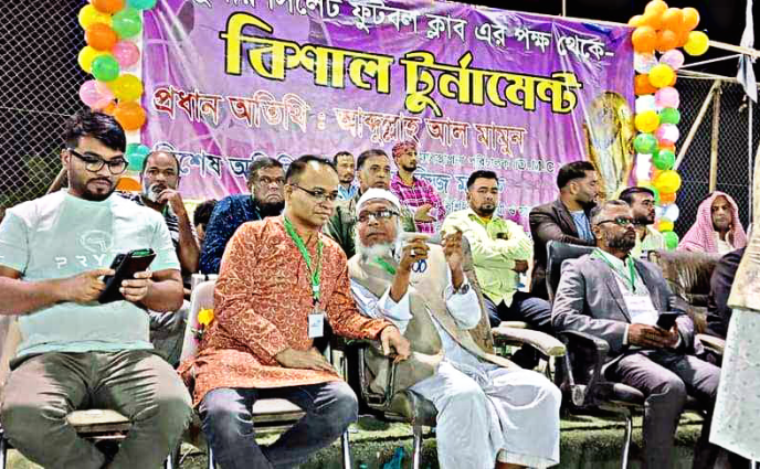 রিয়াদে সুপার সিলেট ফুটবল ক্লাবের টুর্নামেন্ট উদ্বোধন