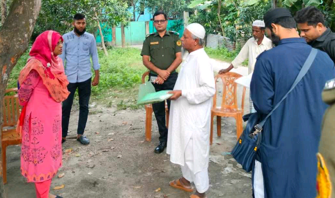আড়াইহাজারে পরিবেশ দূষণের  অভিযোগে  সাইজিং মিলের মালিককে অর্থদন্ড