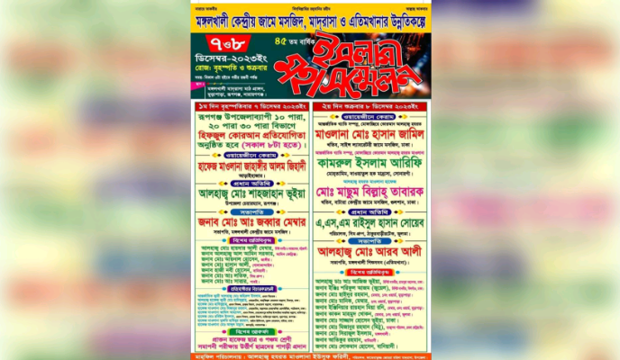 রূপগঞ্জে হিফজুল কোরআন প্রতিযোগিতা ও ইসলামী মহাসম্মেলন