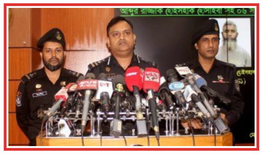 রূপগঞ্জ থেকে নিষিদ্ধ ঘোষিত জঙ্গি সংগঠনের ছয় সদস্য গ্রেপ্তার