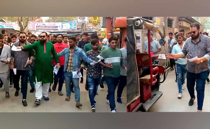 শামীম ওসমানের পক্ষে ফতুল্লায় নৌকার প্রচার- প্রচারণায় ফয়েজ উদ্দিন আহমদ লাভলু