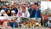 সিদ্ধিরগঞ্জের ৫নং ওয়ার্ডে শামীম ওসমানকে ফুলের নৌকা দিয়ে মিজানের শুভেচ্ছা