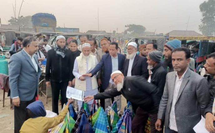‘ডামি নির্বাচন’ বর্জনের আহ্বান জানিয়ে  রূপগঞ্জে বিএনপির গণসংযোগ ও লিফলেট বিতরণ
