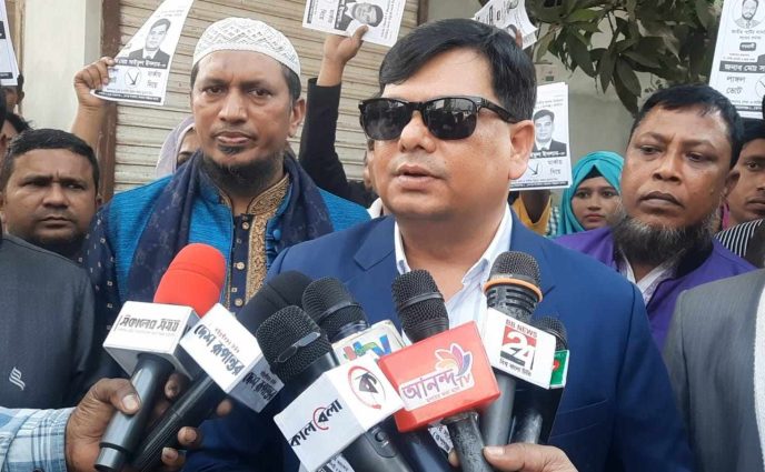 রূপগঞ্জে জাতীয় পার্টির প্রার্থীর প্রচারণায় বাঁধা,  হুমকি পোষ্টার ছিড়ে ফেলার অভিযোগ