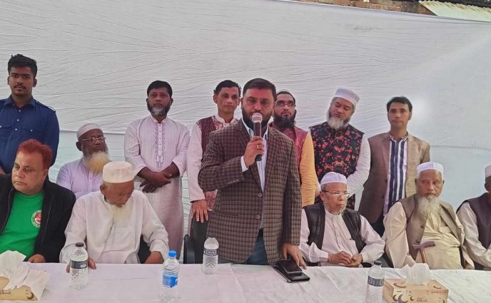 রূপগঞ্জে স্বতন্ত্র  প্রার্থী বিজয় লক্ষ্যে  উঠান বৈঠক