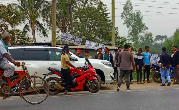 আইন ভঙ্গ করে শাহজাহানের প্রচারণা