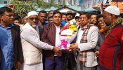 রূপগঞ্জে মন্ত্রী গাজীর সঙ্গে ২নং ওয়ার্ড  কাহিনা বাসির শুভেচ্ছা বিনিময়
