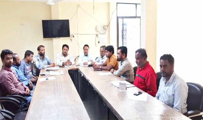 বন্দর সাংবাদিক কল্যান সমিতি মাসিক সভা অনুষ্ঠিত