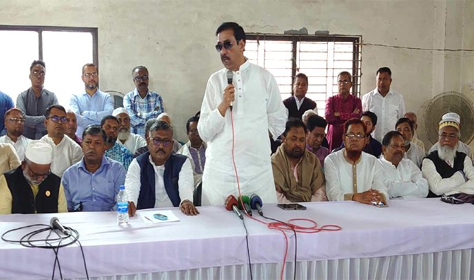 কিছু চাঁদাবাজের জন্য নারায়ণগঞ্জের মানুষকে  অশান্তিতে রাখবো না : শামীম ওসমান