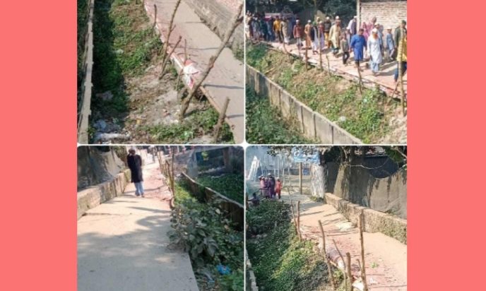 সোনারগাঁ পৌরসভার  সড়কের বেহাল দশা, এলাকাবাসীর নতুন এমপির দৃষ্টি আকর্ষণ