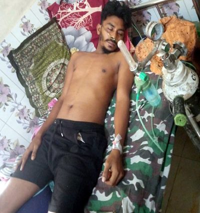 সোনারগাঁয়ে গ্রেপ্তার এড়াতে ৬ তলা থেকে পড়ে যুবক আহত