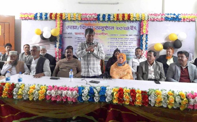 সেলিম ভাই ও শামীম ওসমানের জন্য আমি  জেলা পরিষদের চেয়ারম্যান : চন্দন শীল