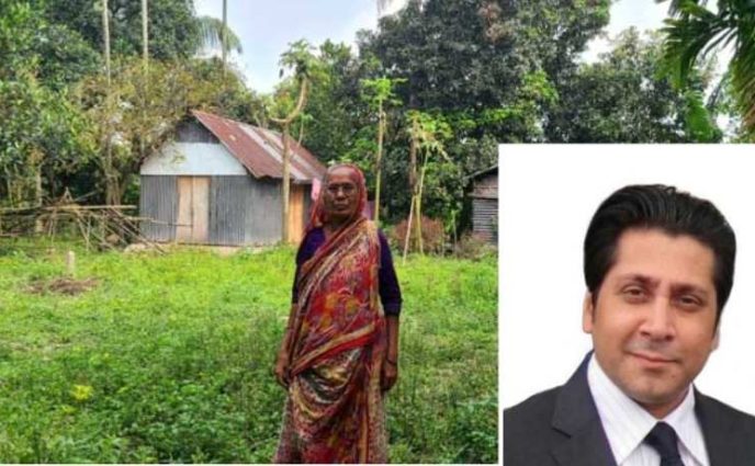 এমপি কায়সার হাসনাতের  হস্তক্ষেপে জমি ফিরে পেল মায়া রানী