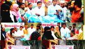 অয়ন ওসমানের পক্ষে নারায়ণগঞ্জ আইন কলেজে ইফতার সামগ্রী বিতরণ