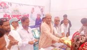 কুতুবপুরে  মীর সোহেল আলীর পক্ষ থেকে  ঈদ উপহার  বিতরণ