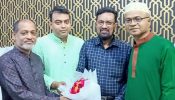 রিয়াদে এম এ শুক্কুর পাটওয়ারী সংবর্ধিত
