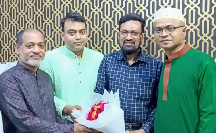 রিয়াদে এম এ শুক্কুর পাটওয়ারী সংবর্ধিত