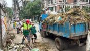 কুরবানী পশুর বজ্য পরিচ্ছনতায় ৬৪ নং ওর্য়াড রোল মডেল।