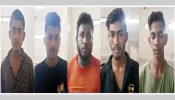 সিদ্ধিরগঞ্জে ৫ ছিনতাইকারী গ্রেপ্তার