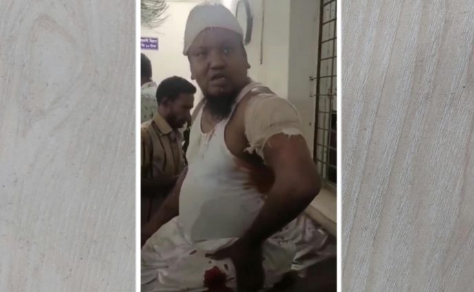 সোনারগাঁ জামপুরে খোকার সন্ত্রাসী  হামলায়  দলিল লেখক রতন আহত।