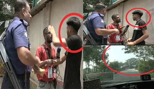 হোমনা উপজেলা পরিষদ নির্বাচনে সাংবাদিক বাবুল ভূঁইয়ার উপর হামলা