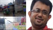 ছাত্রদের নাম ভাংগিয়ে সাইনবোর্ডে সরকারি জায়গা দখল করে কোটি টাকা বাণিজ্যের মিশনে শামীম ওসমানের ক্যাডার চাঁদাবাজ সুমন।