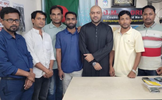 কাউন্সিলর সাদরিলের সাথে স্থানীয় সাংবাদিকদের মতবিনিময়