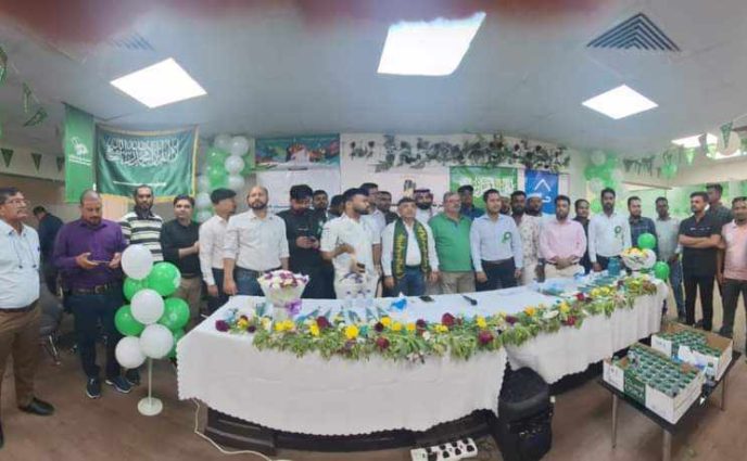 রিয়াদে জমকালো আয়োজনে সৌদি আরবের  ৯৪তম জাতীয় দিবস  ও স্বাধীনতা দিবস উদযাপন