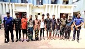 রূপগঞ্জে গাজী টায়ার কারখানায়  আগুন ও মালামাল লুট করার সময় আটক ১০