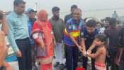 প্রথম দিনে মেঘনা নদীতে অবৈধ ৫০ হাজার মিটার কারেন্ট জাল জব্দ