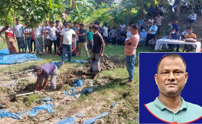 আড়াইহাজারে মৃত্যুর সাড়ে ৫ মাস পর আদালতের নির্দেশে কবর থেকে লাশ উত্তোলন