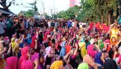 নারায়ণগঞ্জে আট দফা দাবীতে শ্রমিক আন্দোলন, রাতে দাবী মেনে নেয় মালিক পক্ষ