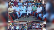 সোনারগাঁয়ে আওয়ামী লীগ কার্যালয়ের সামনে বিএনপি নেতাকর্মীদের অবস্থান