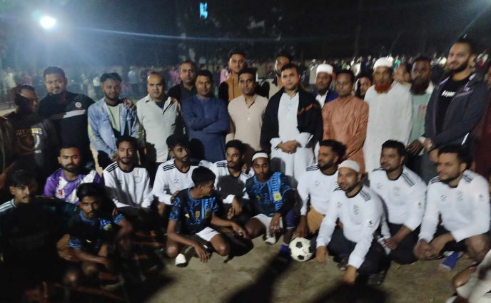 সনমান্দি ইউনিয়ন প্রগতি মিশন এর উদ্যোগে স্মার্ট টিভি ট্রফি ডিগবার টুর্নামেন্টের উদ্ধোধন