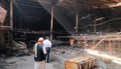 আড়াইহাজা‌রে জাহিন স্পিনিং মিলে ভয়াবহ অগ্নিকান্ড, কয়েক কোটি  টাকার ক্ষয়ক্ষতি