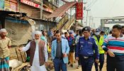 সোনারগাঁ ঢাকা-চট্টগ্রাম মহাসড়কের সওজের জমিতে হাইওয়ে পুলিশের উচ্ছেদ অভিযান