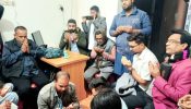 প্রবীণ সাংবাদিক তোফাজ্জল হোসেনের স্বরণে নারায়ণগঞ্জ সদর উপজেলা প্রেস ক্লাবের  মিলাদ ও দোয়া