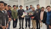 রিয়াদ কিং খালেদ এয়ারপোর্টে  প্রবাসী  লক্ষীপুর জেলা বিএনপির সভাপতি  মিনহাজ  সংবর্ধিত