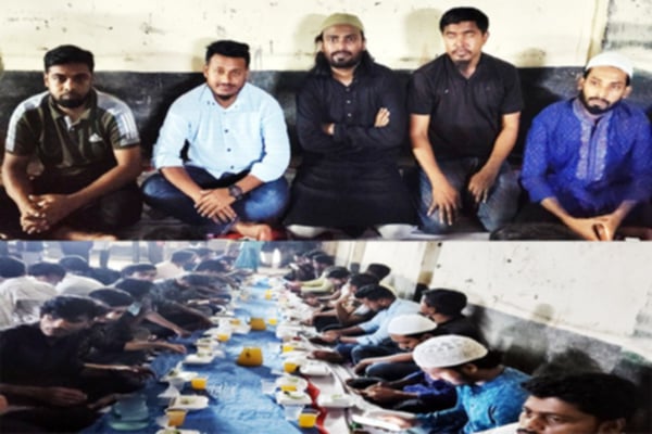 সিদ্ধিরগঞ্জে ছাত্রদল নেতা হাবিবের উদ্যোগে ইফতার ও দোয়া মাহফিল