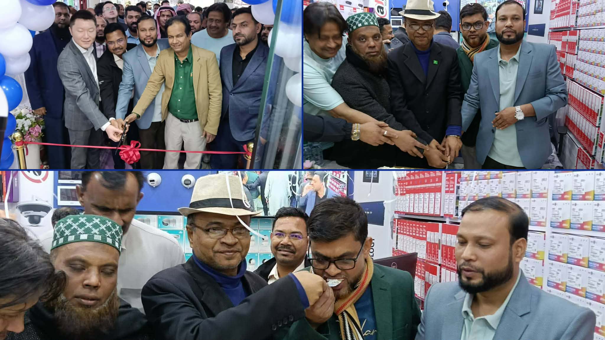 রিয়াদে ইনভেস্টার  আসলাম আহমেদ মোরশেদের Camera World-এর ৫ম শাখা “মাম বিজনেস লিমিটেড সিকিউরিটি” উদ্বোধন