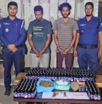 রূপগঞ্জে বিদেশি পিস্তল ও বিপুল পরিমাণ মাদকসহ শীর্ষ  দুই মাদক কারবারি আটক 