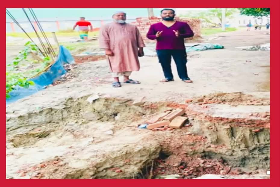 রাস্তাটি মেরামত করা জরুরী প্রয়োজন