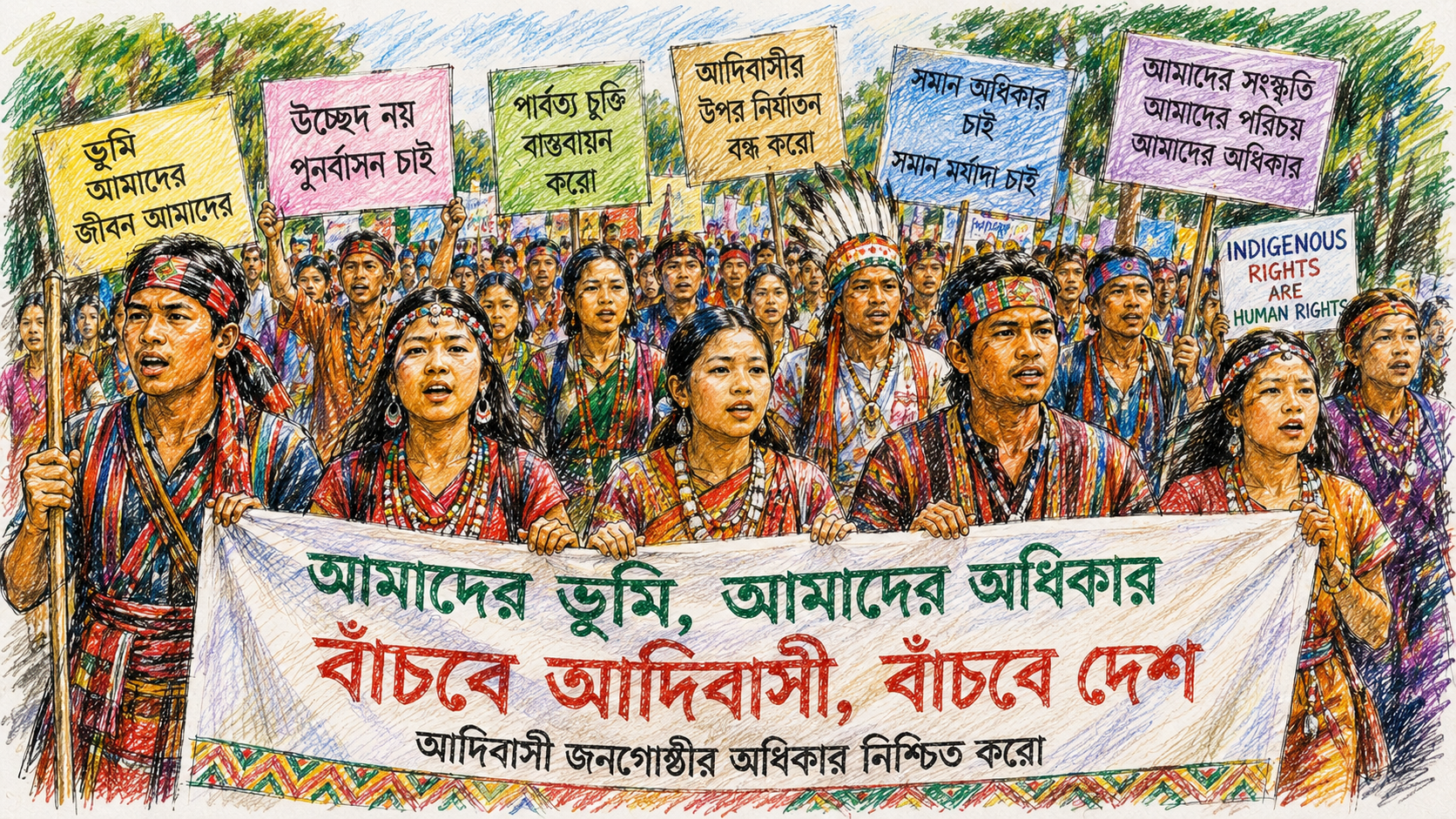 আন্তর্জাতিক আদিবাসী দিবস ২০২৬: বৈচিত্র্যের বাংলাদেশে সমঅধিকারের প্রত্যাশা