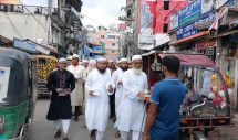 ৫ সেপ্টেম্বরের লং মার্চ সফল করতে আড়াইহাজারে জামায়াতের লিফলেট বিতরণ
